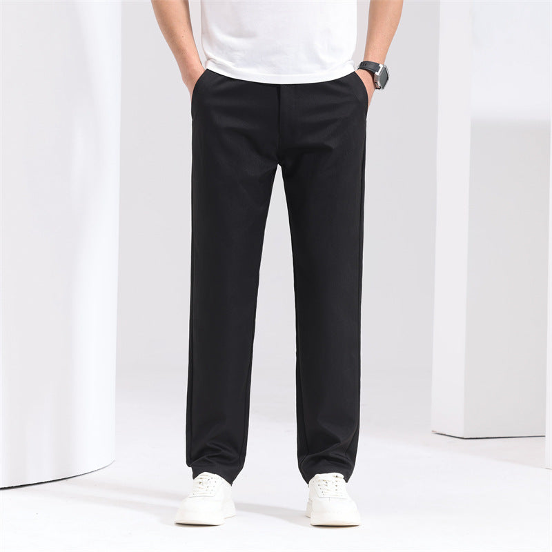 Chriss-Tians Men’s Casual Trousers – Relaxed Straight Leg Fit