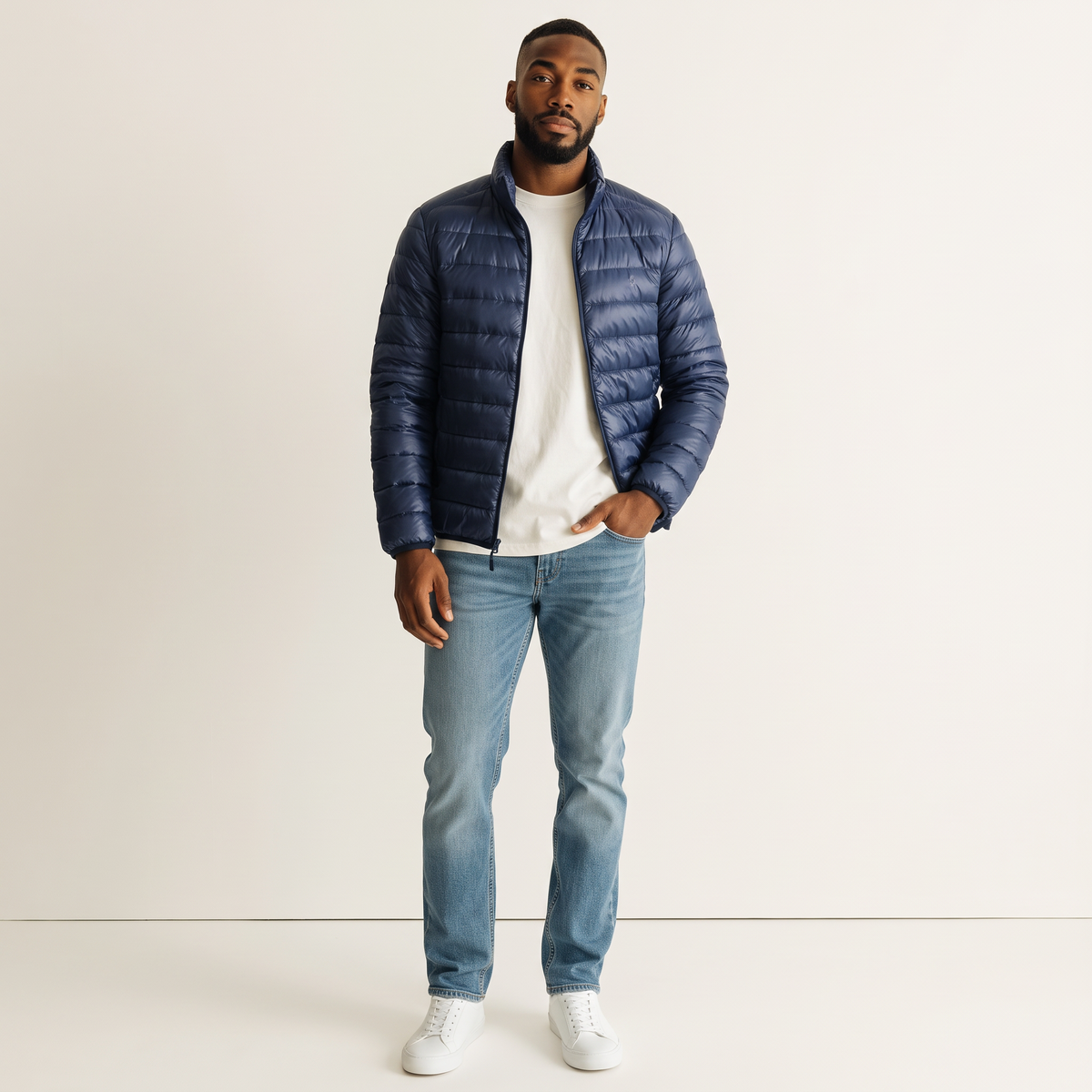 Chriss-Tians Men’s Winter Puffer Jacket – Genuine Duck Down