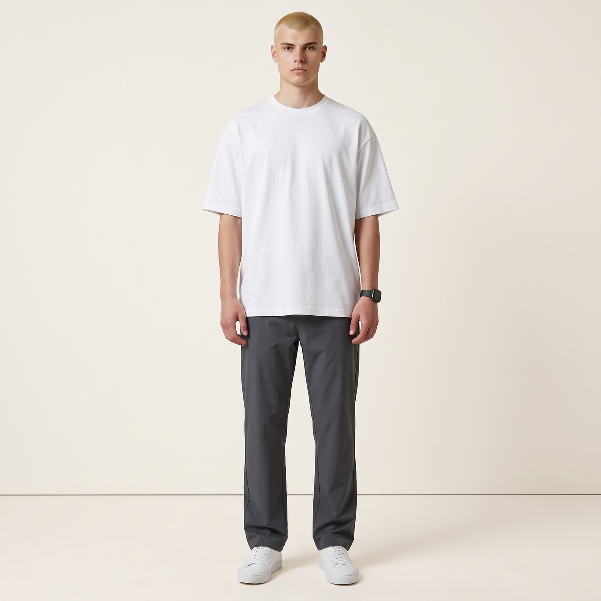 Chriss-Tians Men’s Casual Trousers – Relaxed Straight Leg Fit