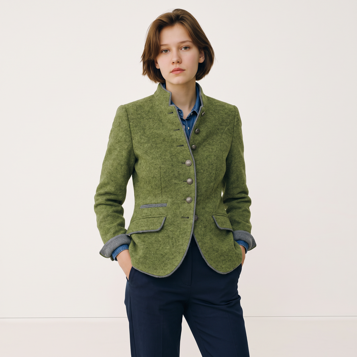 Chriss-Tians Women’s Formal Cardigan – Classic Button Front