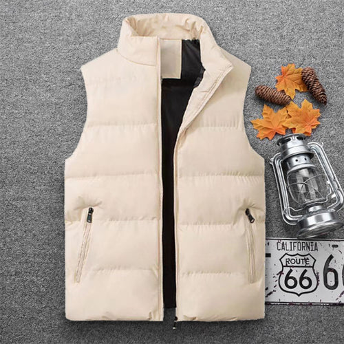 Men's Casual Down Cotton Vest