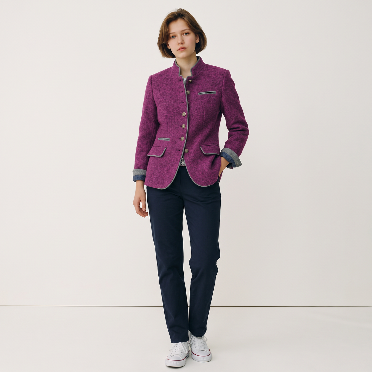 Chriss-Tians Women’s Formal Cardigan – Classic Button Front