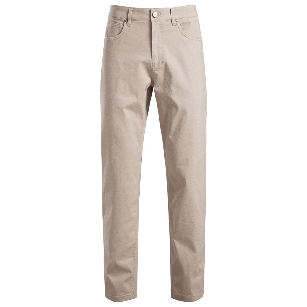 Chriss-Tians Men’s Cotton Trousers – Straight Leg Breathable Fit