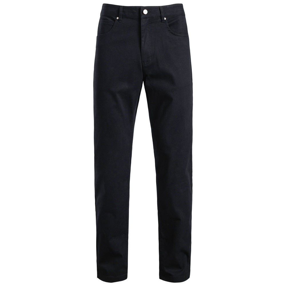 Chriss-Tians Men’s Cotton Trousers – Straight Leg Breathable Fit
