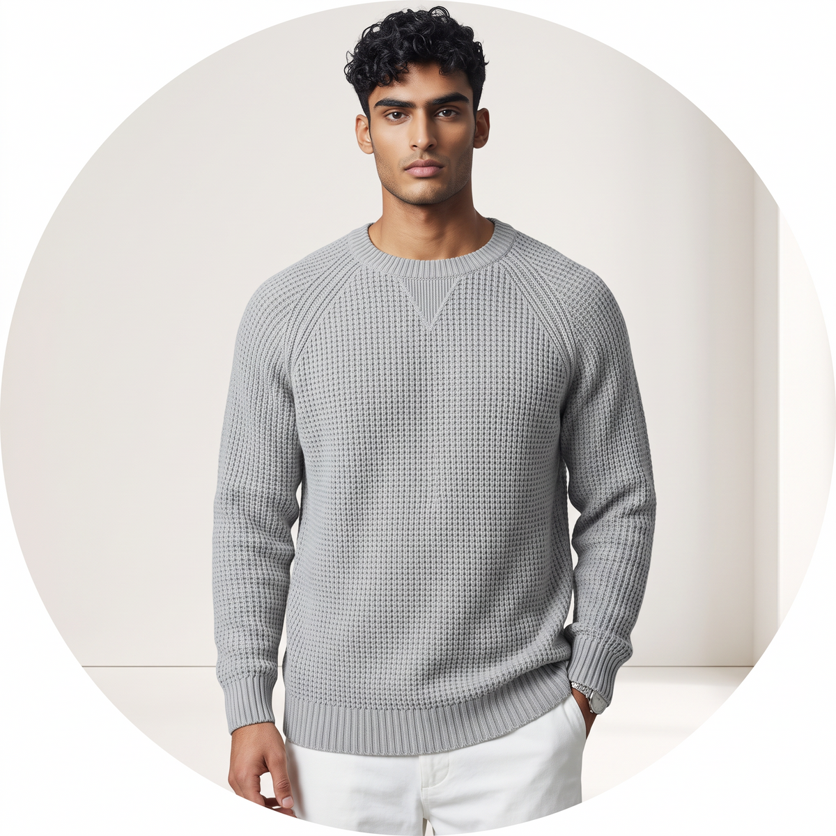 Chriss-Tians Men’s Crew Neck Sweater – Long Sleeve