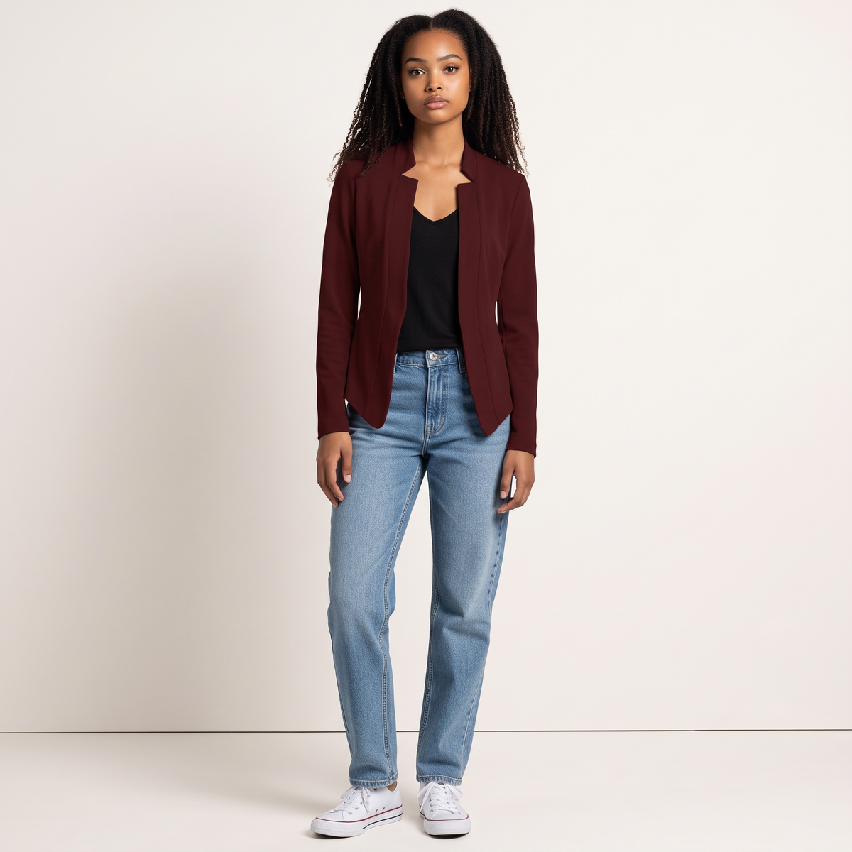 Chriss-Tians Women’s Cardigan Jacket Classic Long Sleeve Fit