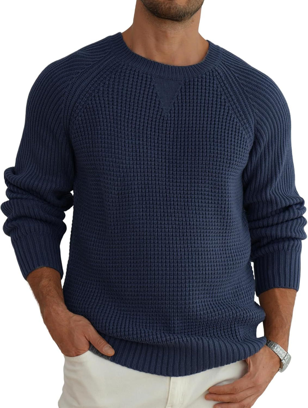 Chriss-Tians Men’s Crew Neck Sweater – Long Sleeve
