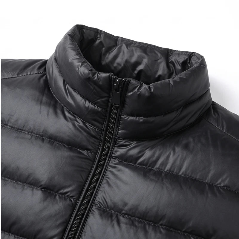 Chriss-Tians Men’s Winter Puffer Jacket – Genuine Duck Down