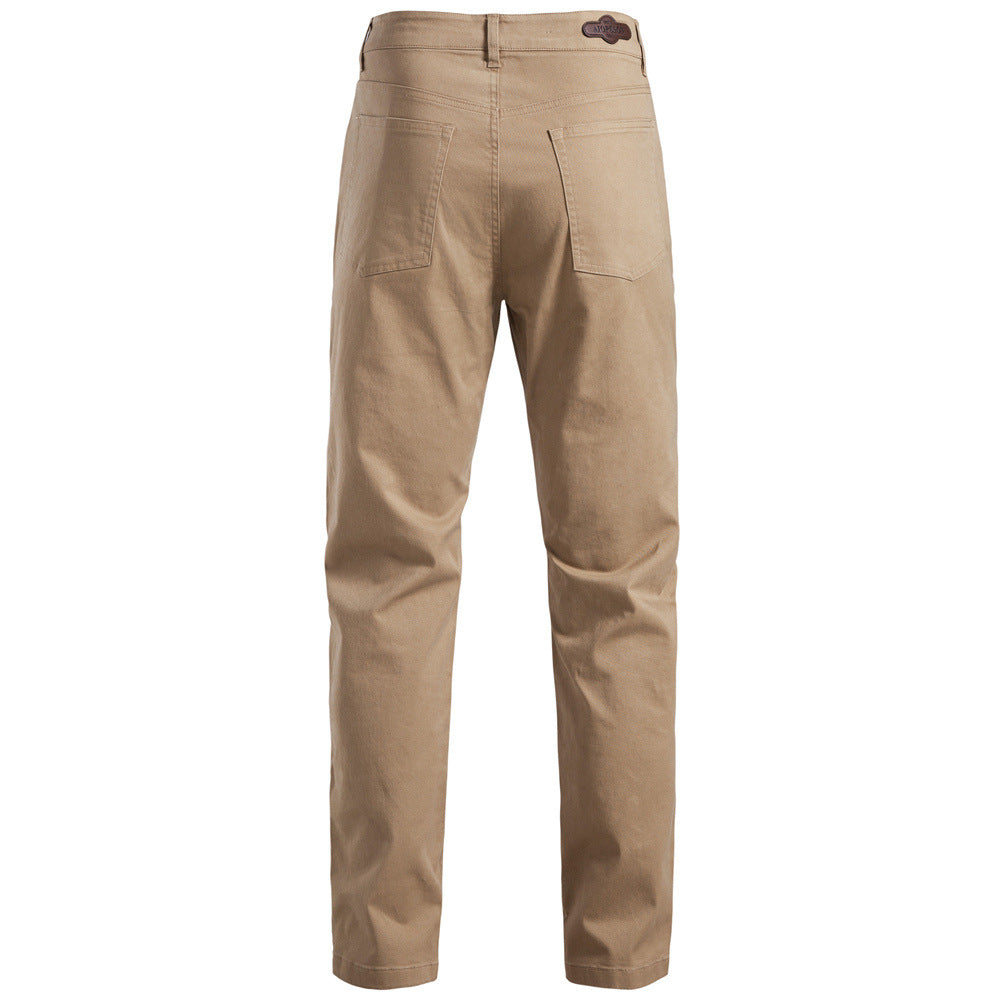 Chriss-Tians Men’s Cotton Trousers – Straight Leg Breathable Fit