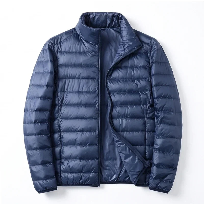 Chriss-Tians Men’s Winter Puffer Jacket – Genuine Duck Down