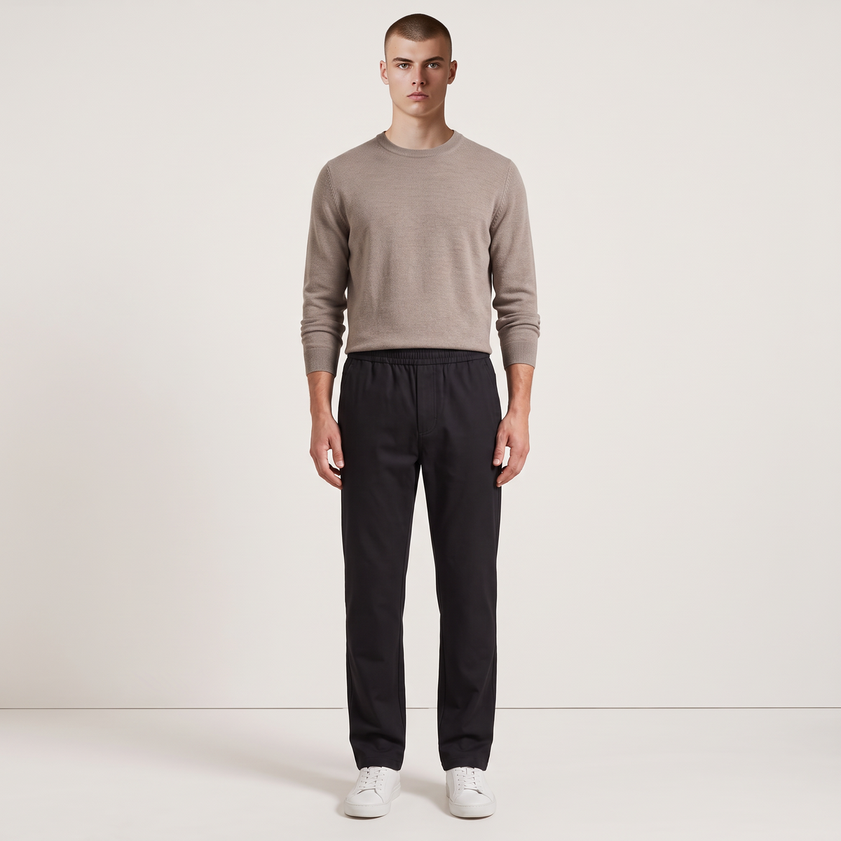 Chriss-Tians Men’s Casual Trousers – Relaxed Straight Leg Fit