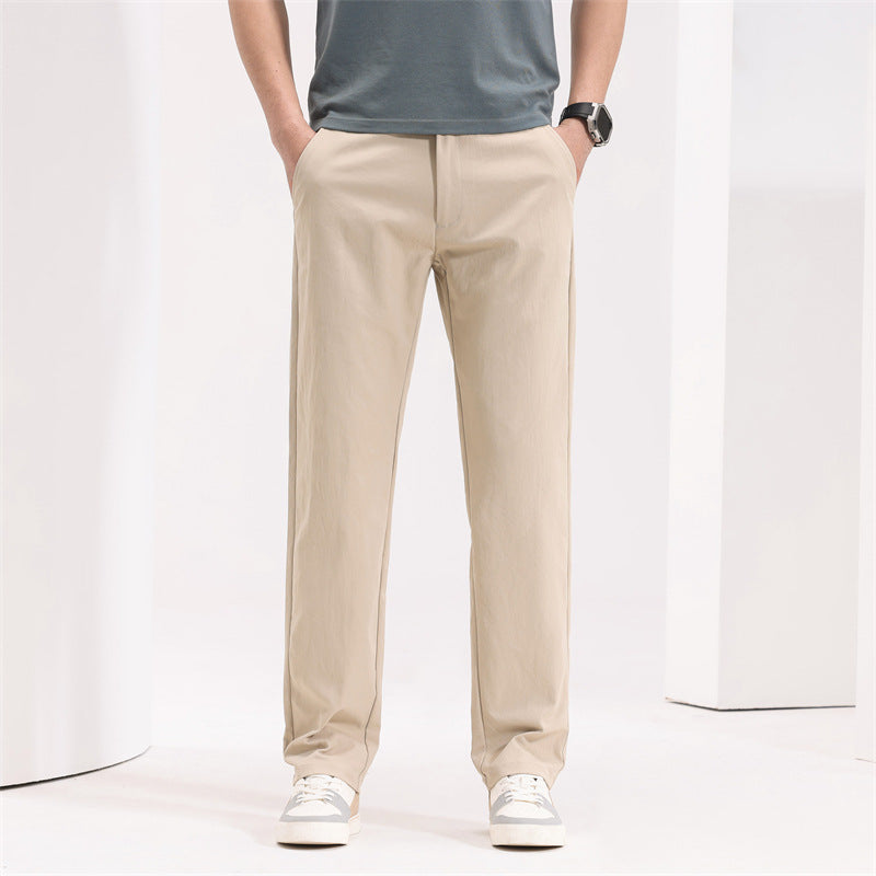 Chriss-Tians Men’s Casual Trousers – Relaxed Straight Leg Fit