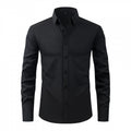 Chriss-Tians Men’s Stretch Business Shirt – Wrinkle-Resistant Non-Iron