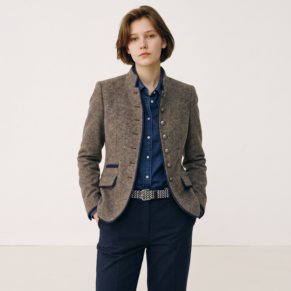 Chriss-Tians Women’s Formal Cardigan – Classic Button Front