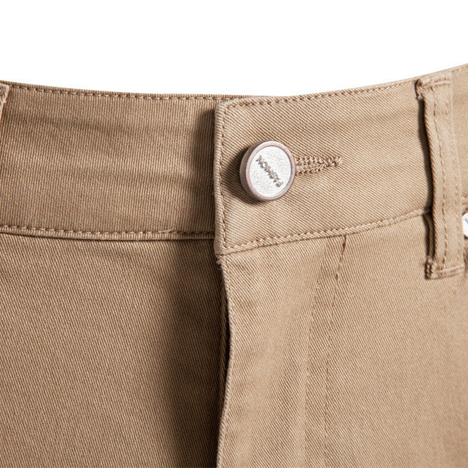 Chriss-Tians Men’s Cotton Trousers – Straight Leg Breathable Fit