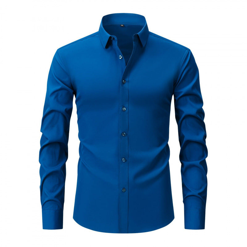 Chriss-Tians Men’s Stretch Business Shirt – Wrinkle-Resistant Non-Iron