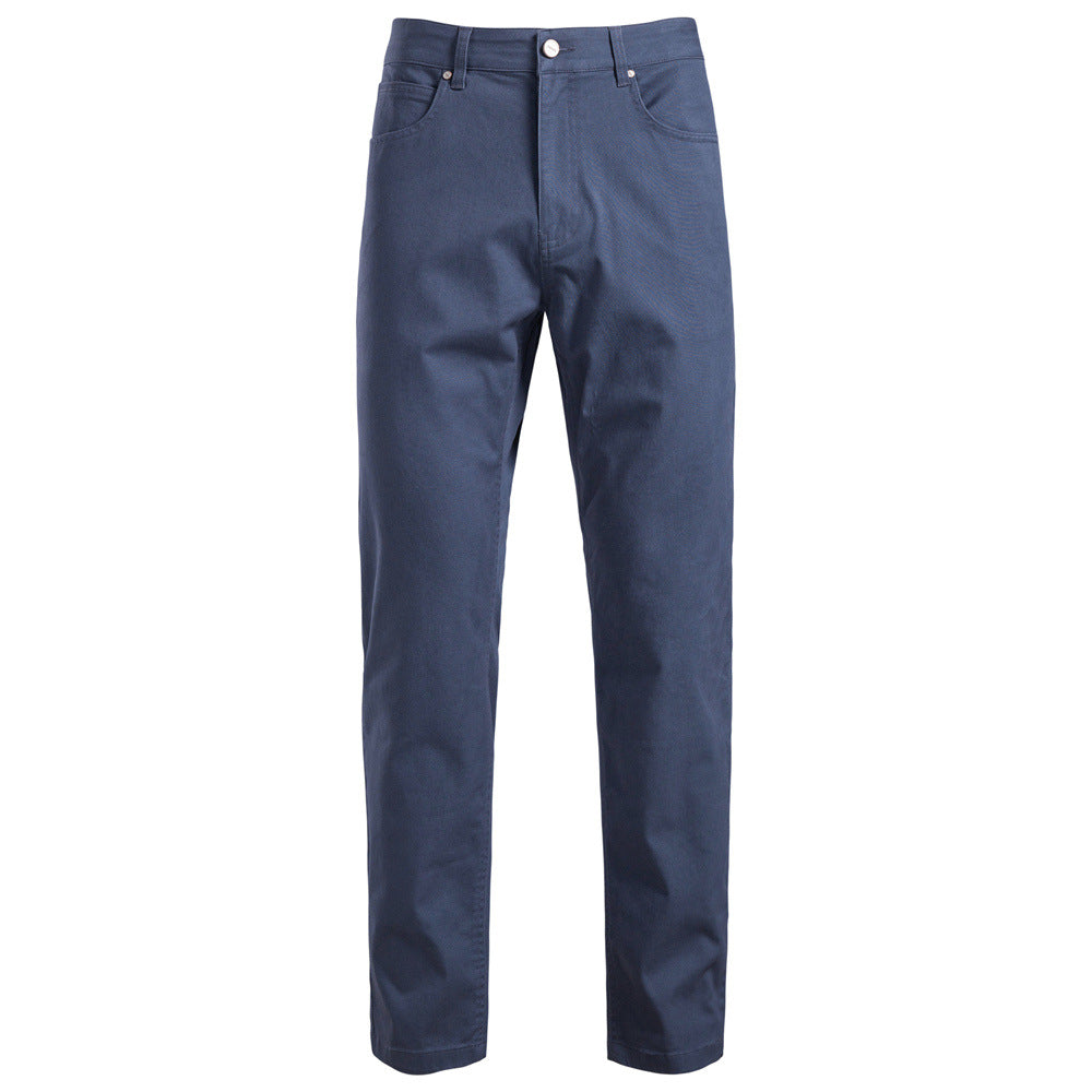 Chriss-Tians Men’s Cotton Trousers – Straight Leg Breathable Fit