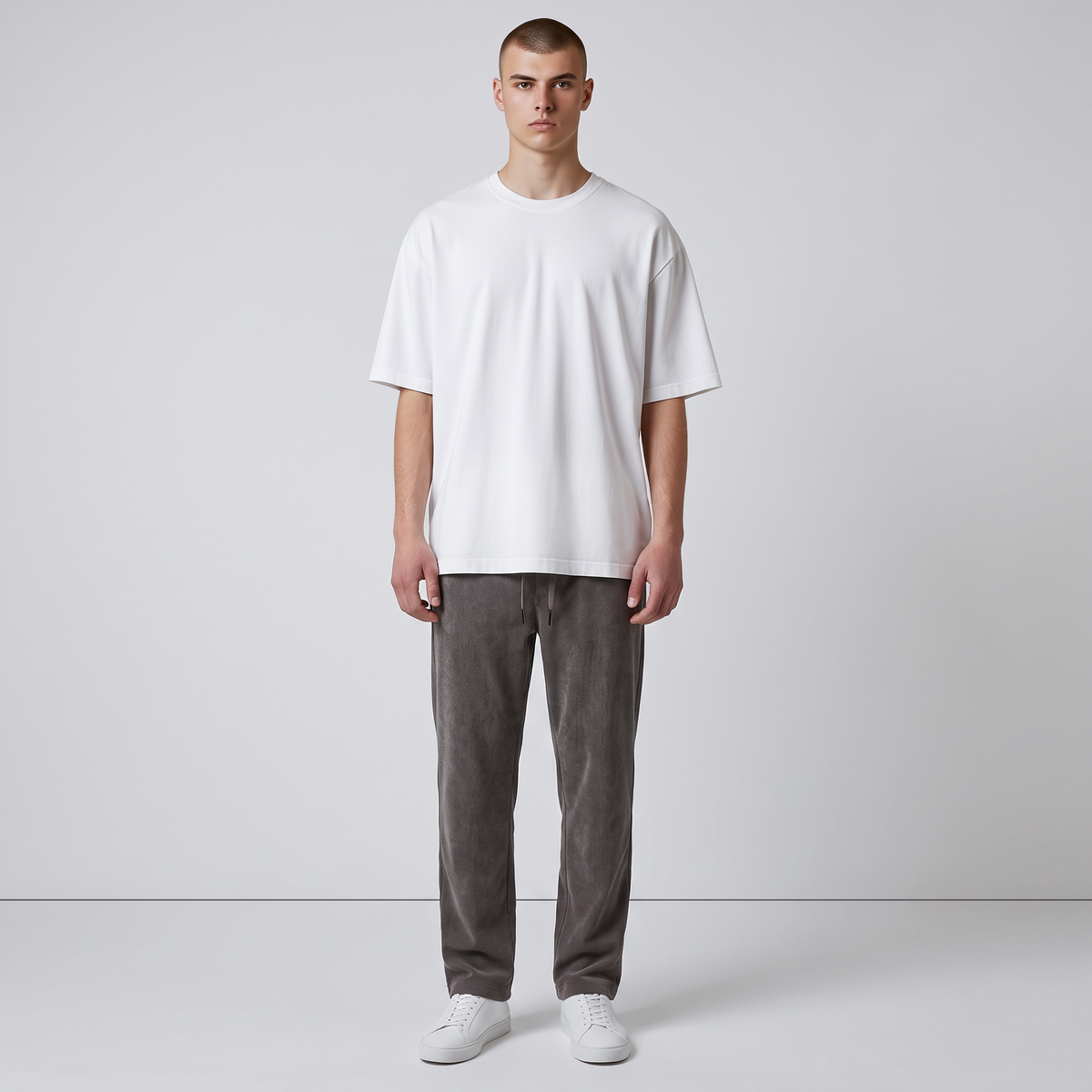 Chriss-Tians Men’s Corduroy Trousers – Straight Leg Relaxed Fit