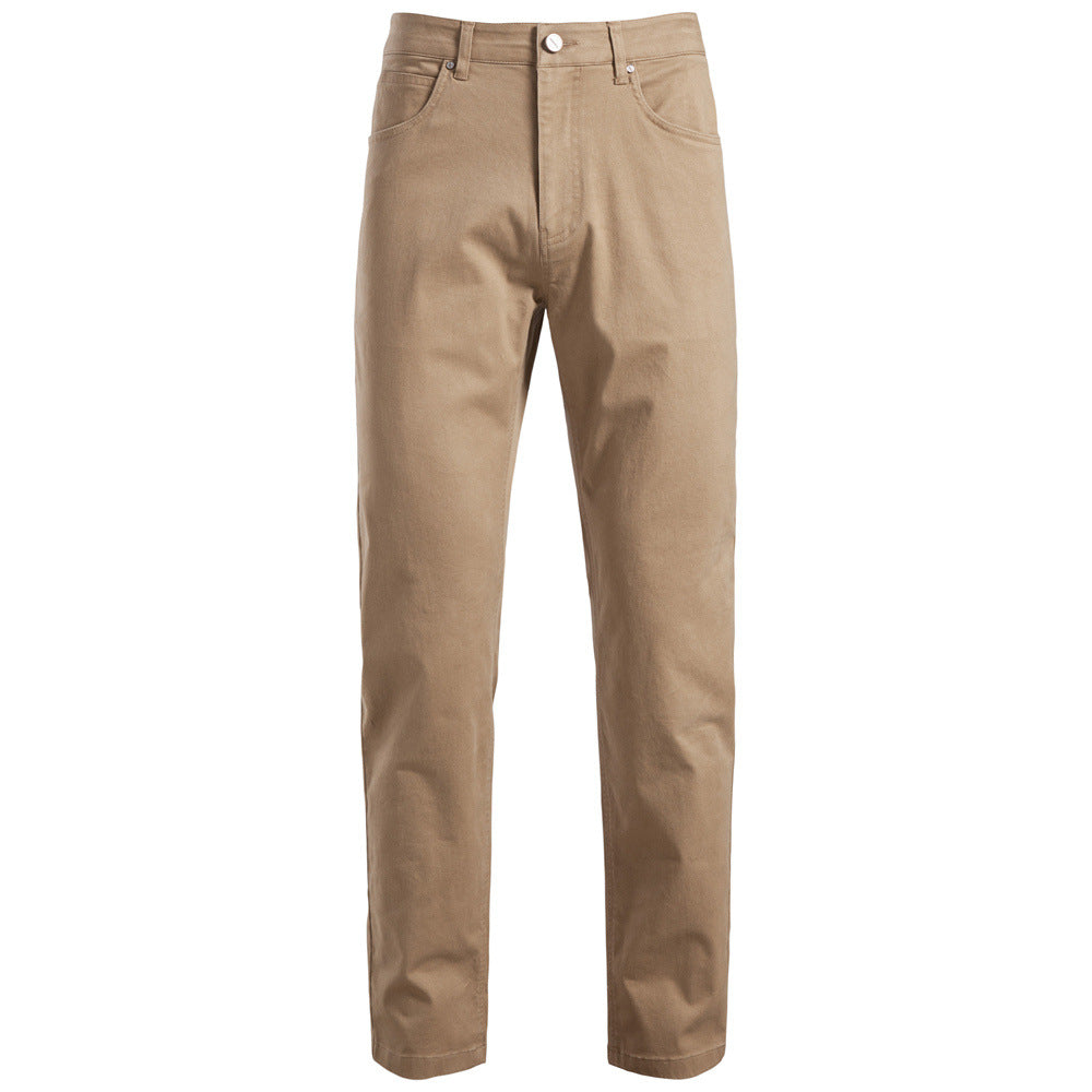 Chriss-Tians Men’s Cotton Trousers – Straight Leg Breathable Fit