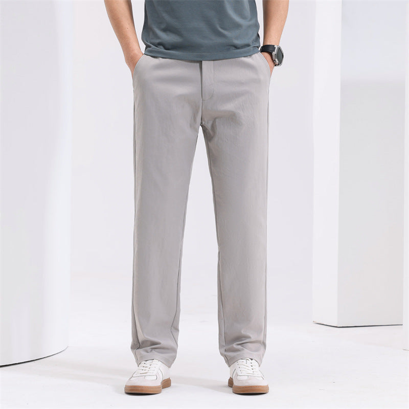 Chriss-Tians Men’s Casual Trousers – Relaxed Straight Leg Fit