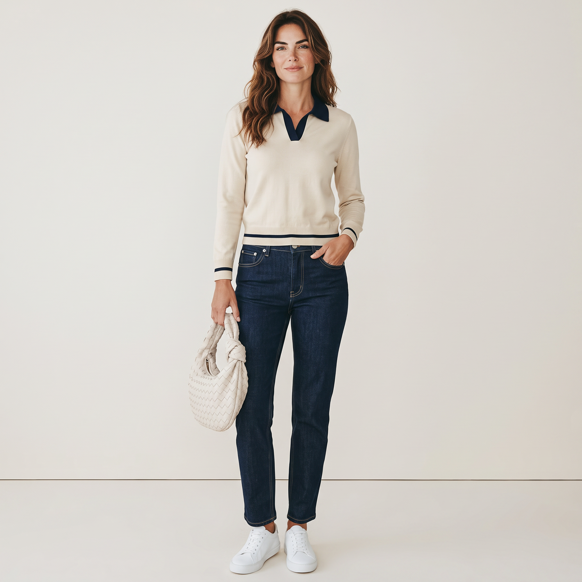 Chriss-Tians Women’s Knit Top Classic Long Sleeve Fit