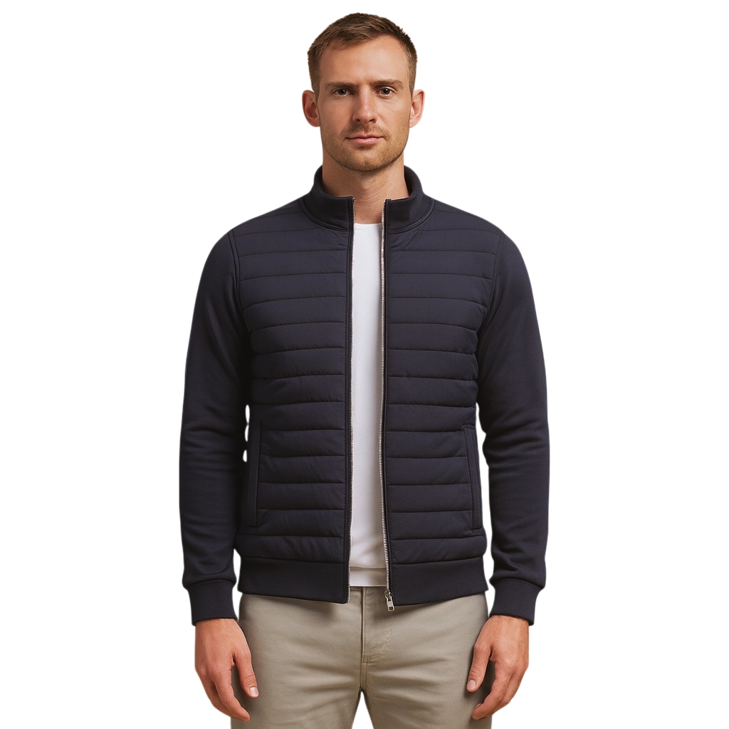 Chriss-Tians Men’s Warm Winter Jacket – High Collar Wind Resistant