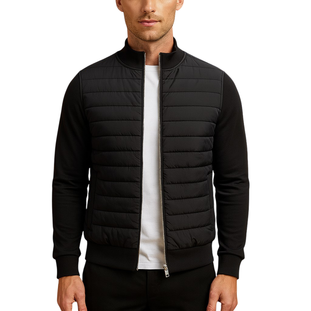 Chriss-Tians Men’s Warm Winter Jacket – High Collar Wind Resistant