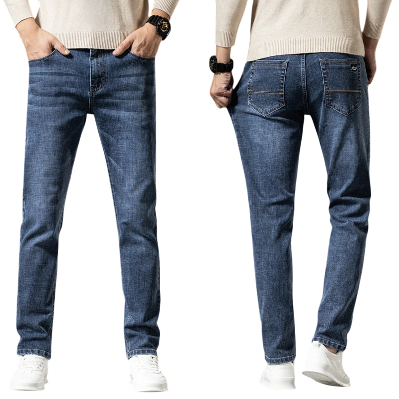 Chriss-Tians Men’s Stretch Jeans – Classic Business Casual Fit