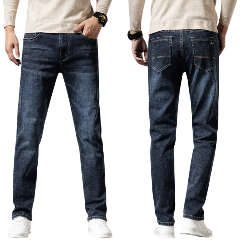 Chriss-Tians Men’s Stretch Jeans – Classic Business Casual Fit