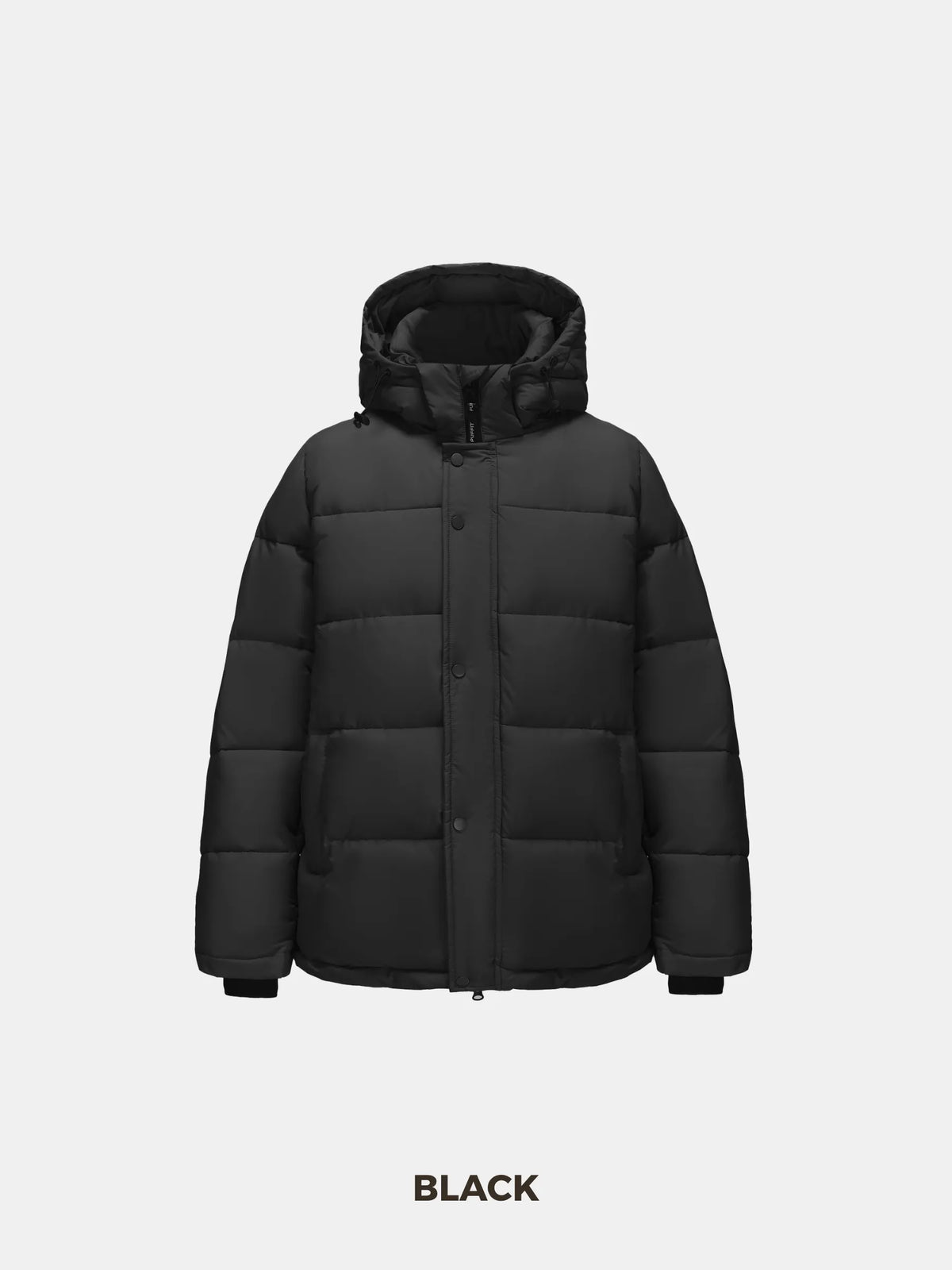Chriss-Tians Men’s Warm Puffer Jacket – Detachable Hood Water-Repellent