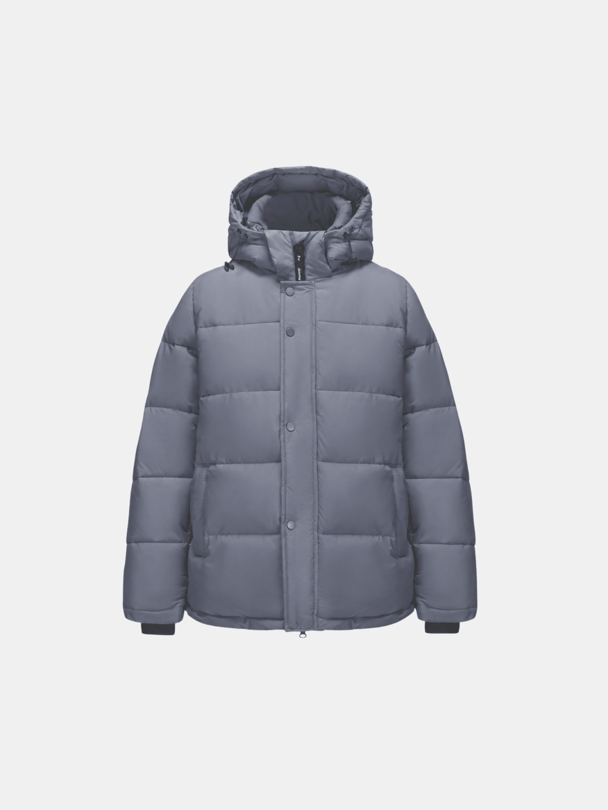 Chriss-Tians Men’s Warm Puffer Jacket – Detachable Hood Water-Repellent