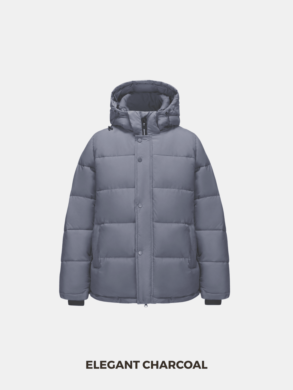Chriss-Tians Men’s Warm Puffer Jacket – Detachable Hood Water-Repellent