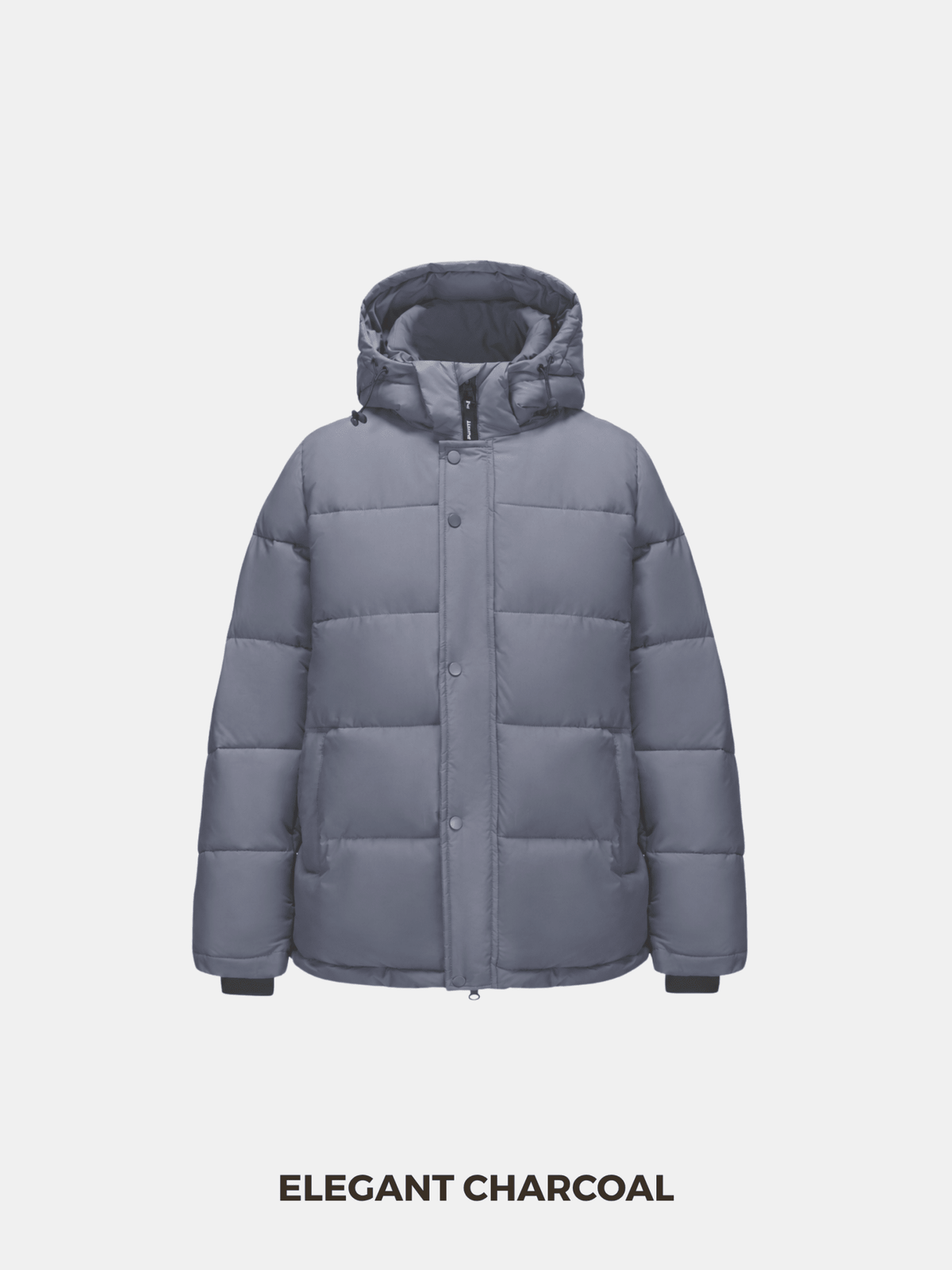 Chriss-Tians Men’s Warm Puffer Jacket – Detachable Hood Water-Repellent
